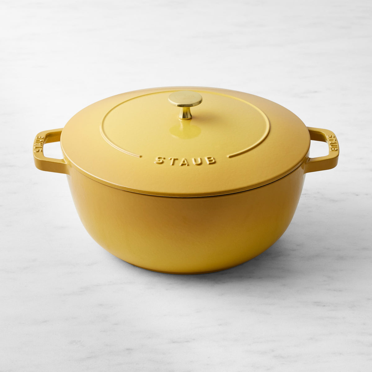 Staub Enameled Cast Iron Essential French Oven,Citron,