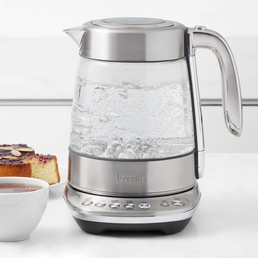 Breville Smart Crystal Luxe Kettle,Stainless Steel,