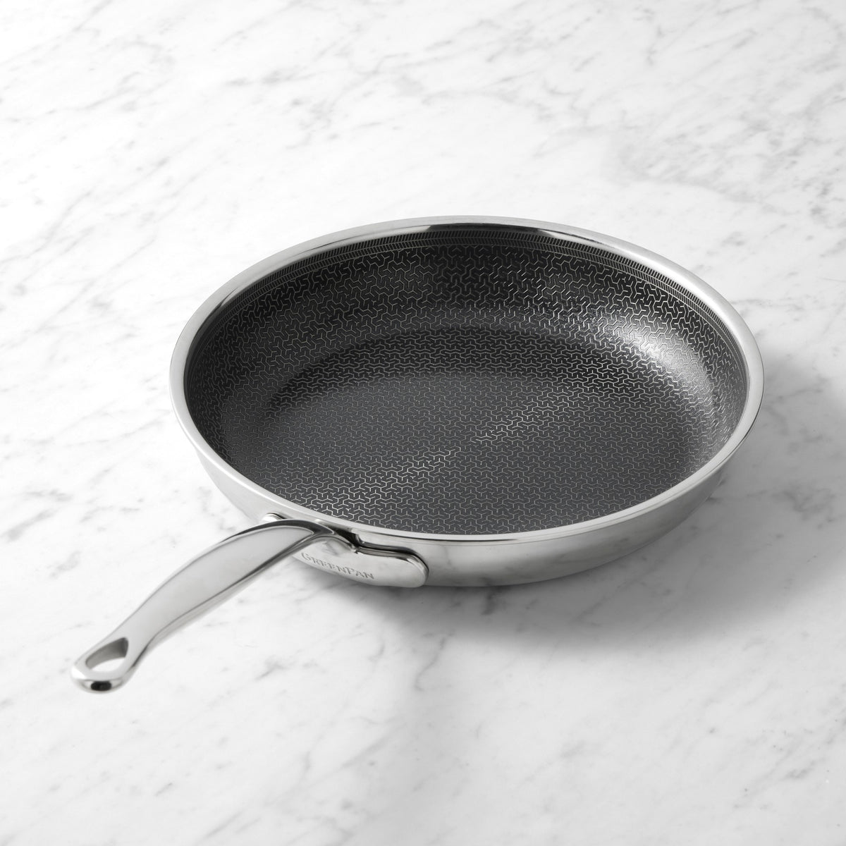 GreenPan Premiere Max Hybrid Stainless-Steel Ceramic Nonstick  Fry Pans,GreenPan Premiere Max Stainless-Steel Ceramic Nonstick Hybrid Fry Pan\, 10",