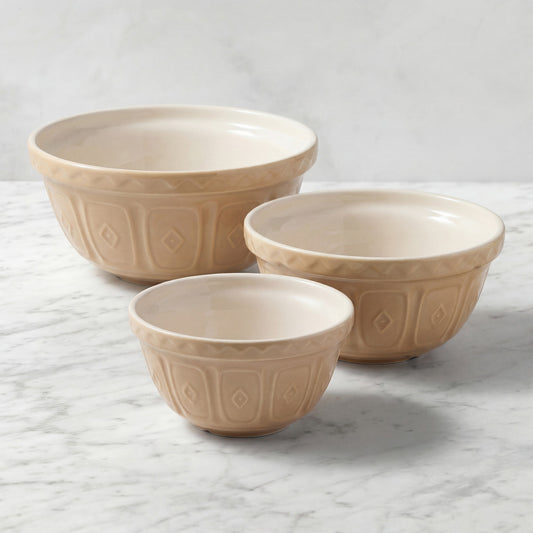 Mason Cash Cane Mixing Bowls, Set of 3,,WSNOADS