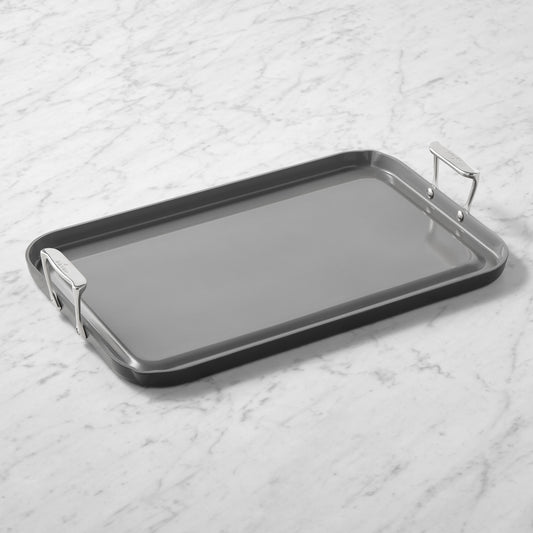 All-Clad NS Pro Ceramic Nonstick Double Burner Griddle,,