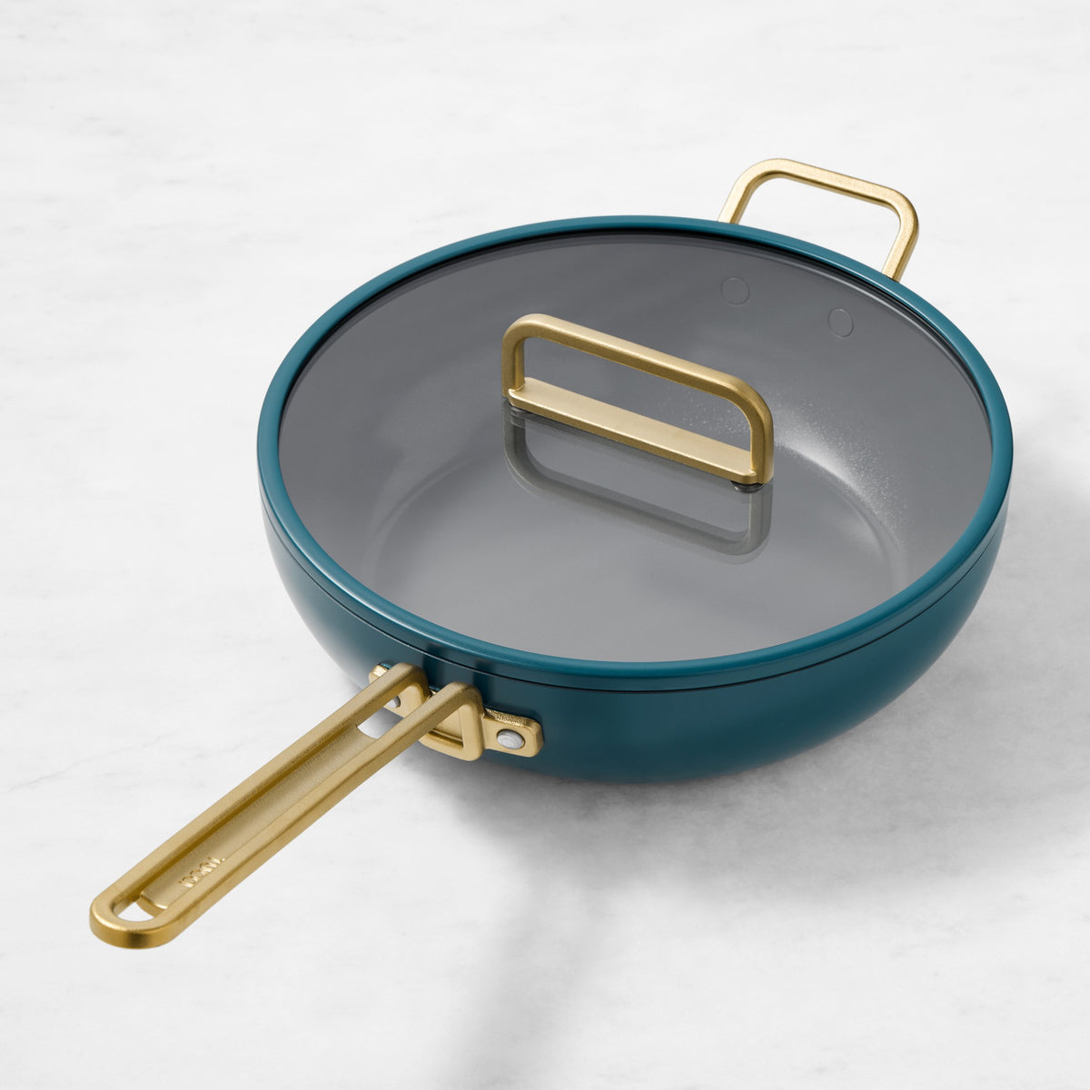 GreenPan Stanley Tucci Ceramic Nonstick Essential Stanley Pan,Venetian Teal,GreenPan Stanley Tucci Ceramic Nonstick Stanley Pan\, 4.5-Qt.