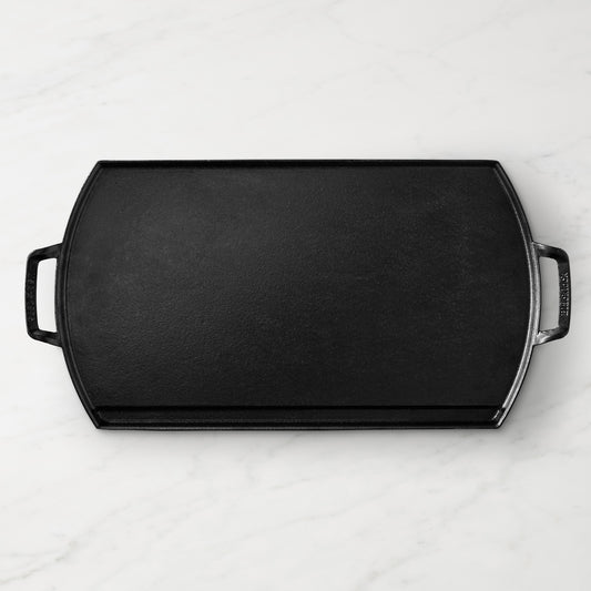 Lodge Blacklock Triple Seasoned Cast Iron Double Burner Griddle,,