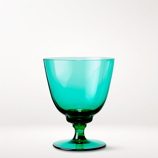 Holmegaard Ice Cream Dishes, Set of 4,Teal,