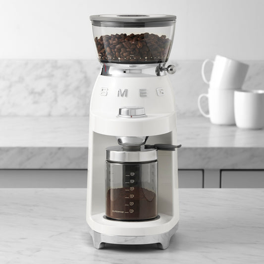 SMEG Multipurpose Coffee Grinder,White,