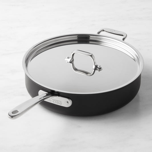 All-Clad NS Pro Nonstick Sauté Pan, 6-Qt.,,