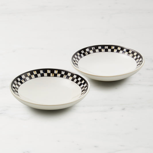 MacKenzie-Childs Everyday Stoneware Pinch Bowls, Set of 2,,WSNOADS