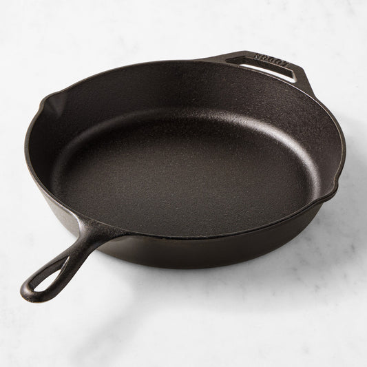 Monogrammed Lodge Classic Seasoned Cast Iron Skillet, 12",WSNOADS,Fry Pans & Skillets