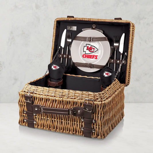 NFL Champion Picnic Basket,Kansas City Chiefs,Kansas City