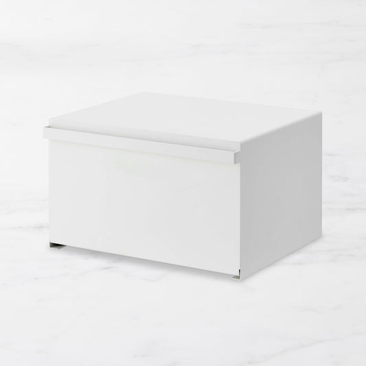Yamazaki Home Tower Bread Box,White,