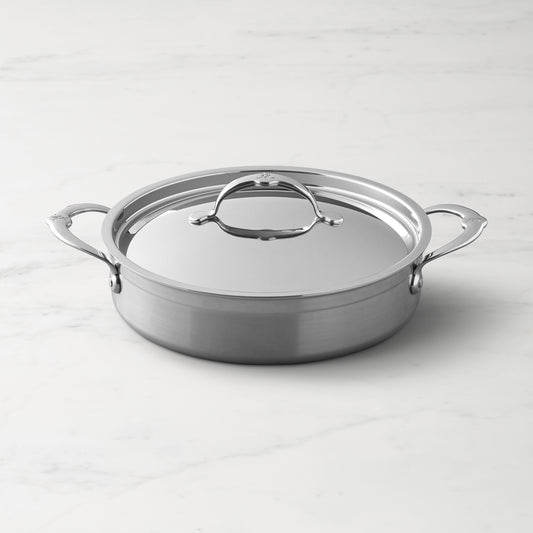 Hestan ProBond Forged Professional Clad Stainless-Steel Sauteuse, 3.5-Qt.,,