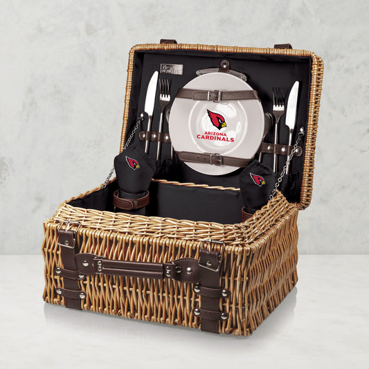 NFL Champion Picnic Basket,Arizona Cardinals,Arizona Cardinals