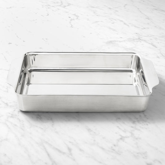 All-Clad Stainless Steel Rectangular Baker, 9" x 13",,