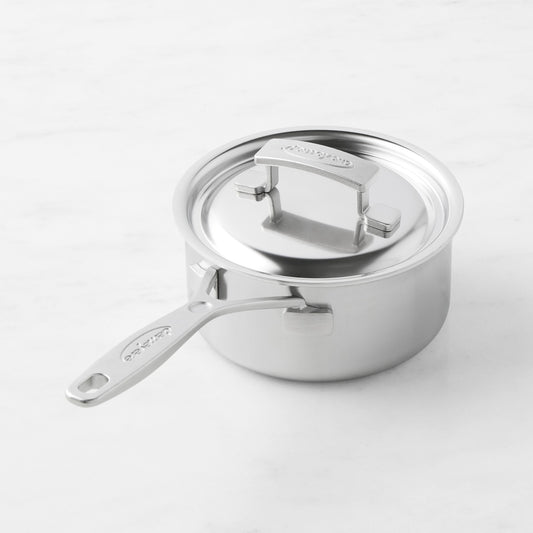 Demeyere Industry 5 Stainless-Steel Saucepan, 1.5-Qt.,,WSNOADS
