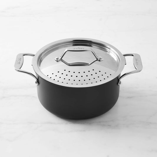 All-Clad Simply Strain Nonstick Multipot with Strainer Lid, 6-Qt.,,