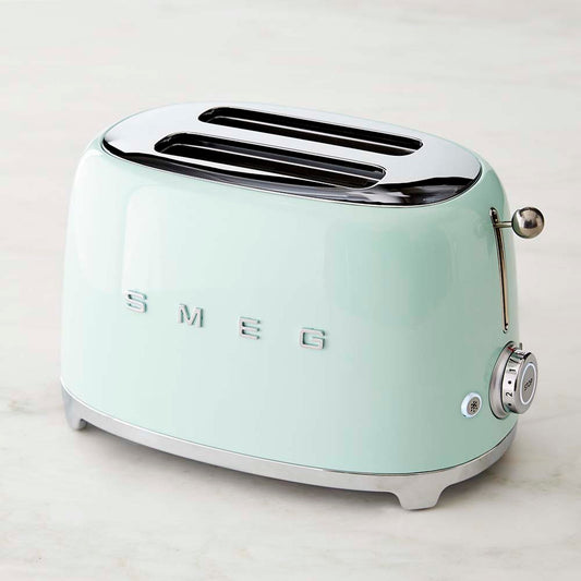 SMEG 2-Slice Toaster,Pastel Green,