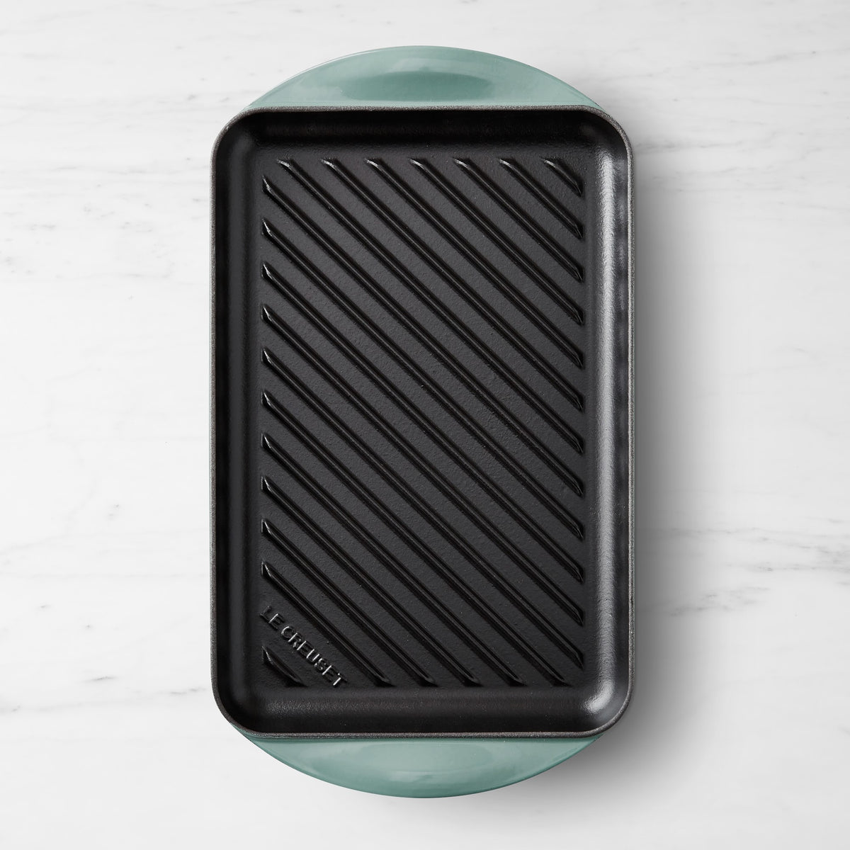 Le Creuset Enameled Cast Iron Skinny Grill,Ocean,