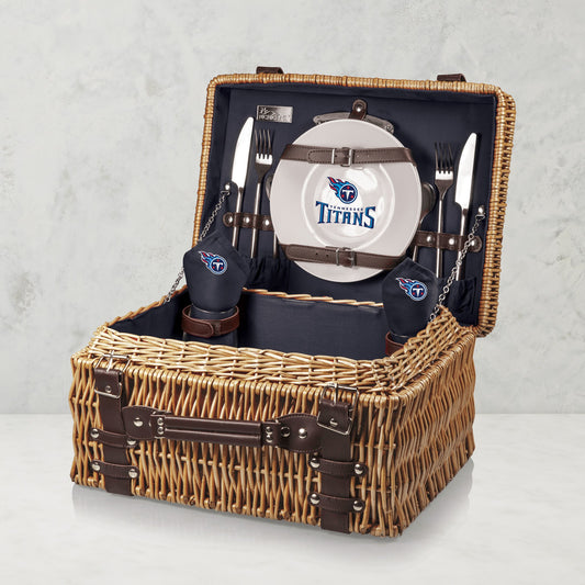 NFL Champion Picnic Basket,Tennessee Titans,Tennessee Titans