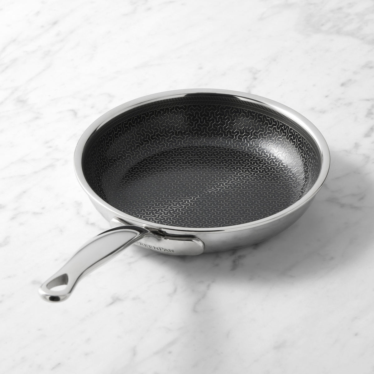 GreenPan Premiere Max Hybrid Stainless-Steel Ceramic Nonstick  Fry Pans,GreenPan Premiere Max Stainless-Steel Ceramic Nonstick Hybrid Fry Pan\, 8",