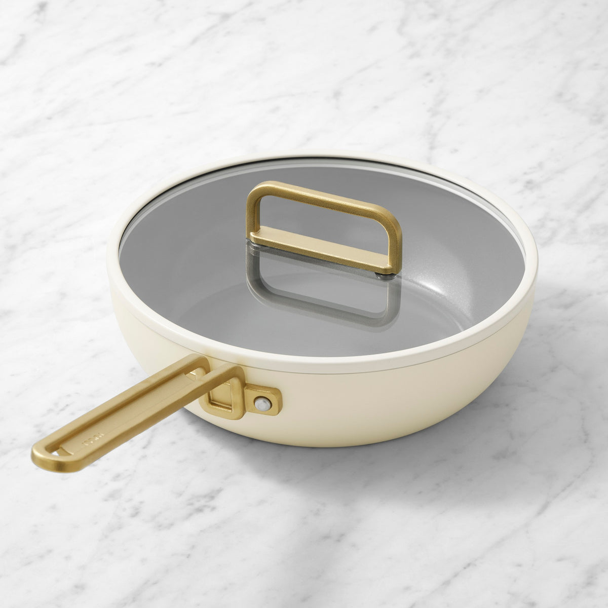 GreenPan Stanley Tucci Ceramic Nonstick Essential Stanley Pan,Carrara White,GreenPan Stanley Tucci Bambino Pan
