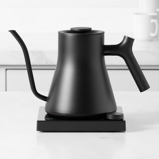 Fellow Stagg EKG Pro Studio Electric Kettle,Black with Black Handle,