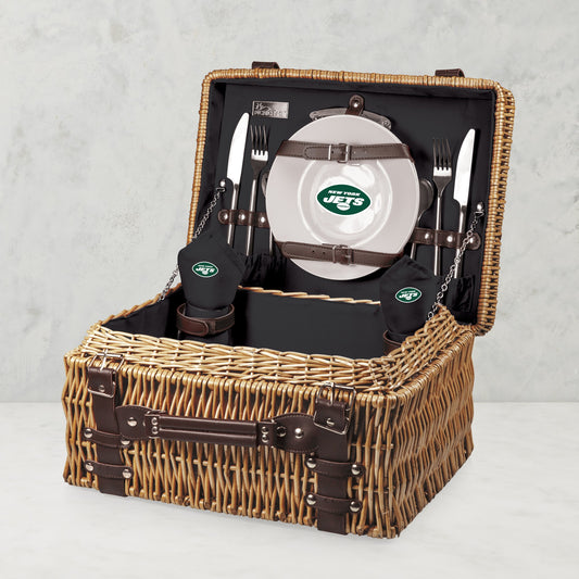 NFL Champion Picnic Basket,New York Jets,New York Jets