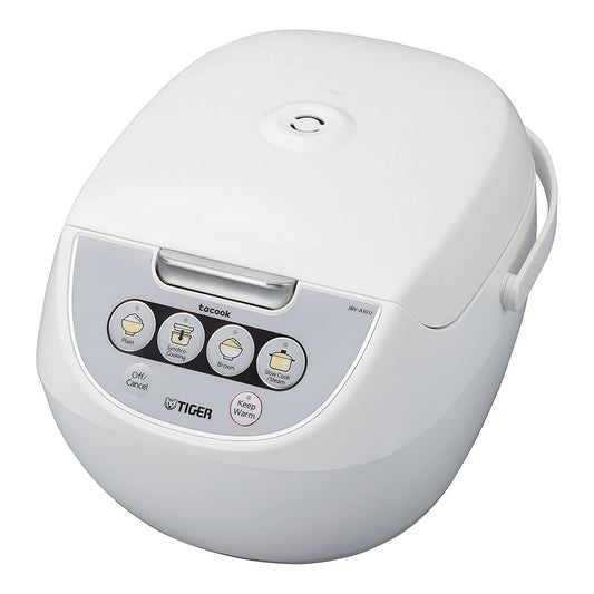 Tiger JBV-A18U Micom Rice Cooker & Warmer, 5 1/2-cup,,WSNOADS