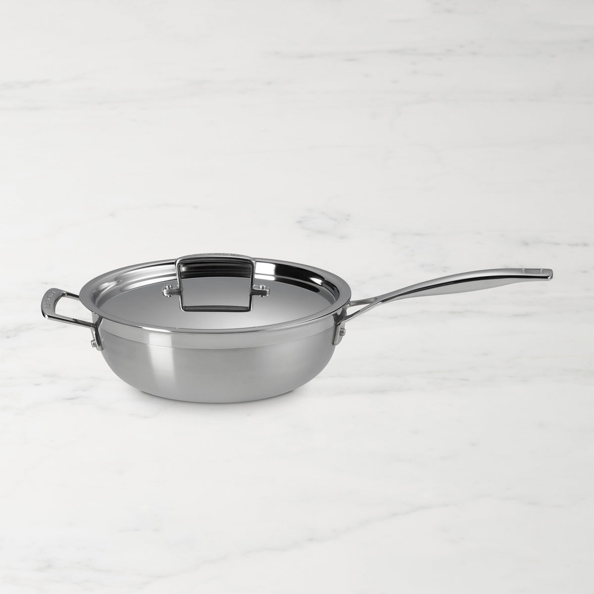Le Creuset Classic Stainless-Steel Chef's Pan, 3.5-Qt.,,WSNOADS