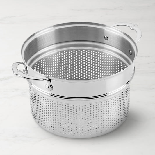 Hestan Provisions Stainless-Steel Pasta Insert, 8-Qt.,,