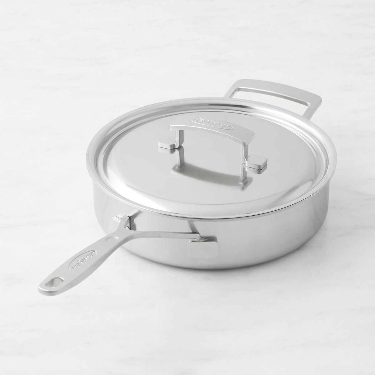 Demeyere Industry 5 Stainless Steel Sauté Pan, 3-Qt.,,
