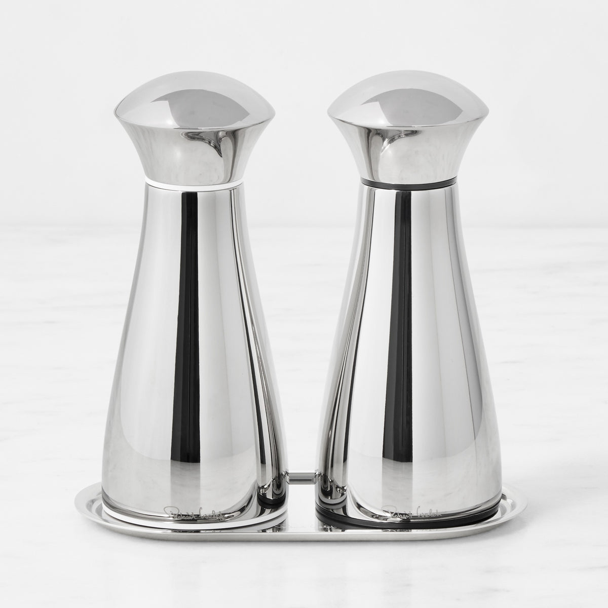 Robert Welch Signature Medium Salt & Pepper Mill Set with Tray, 6",,WSNOADS