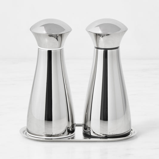 Robert Welch Signature Medium Salt & Pepper Mill Set with Tray, 6",,WSNOADS
