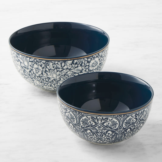 Morris & Co. x Williams Sonoma Bluebell Mixing Bowls,,WSNOADS