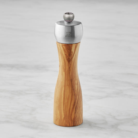 Peugeot Fidji Olivewood Salt & Pepper Mills, 8",8" Salt Mill,