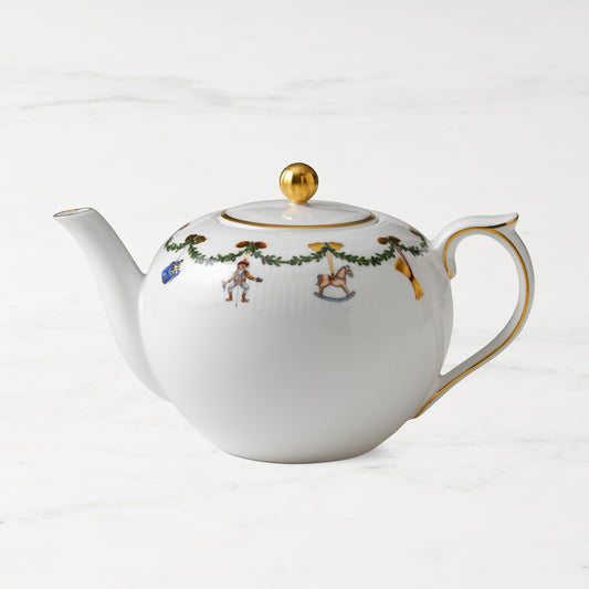 Royal Copenhagen Star Fluted Teapot,,WSNOADS