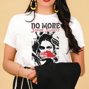 No More Stolen Sisters Red Hand Meaning Shirt