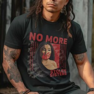 No More Stolen Sisters Red Hand Meaning T-shirt