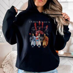 Mmiw Native American Indigenous Red Hand Meaning Hoodie