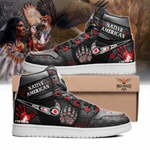 Native American Shoes Air High Top Sneaker Gift For Men Women