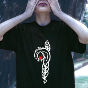 Mmiw Awareness Indigenous Woman Red Hand Meaning T-shirt