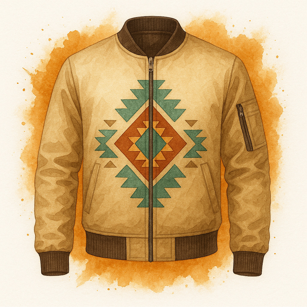 Native American Bomber Jacket
