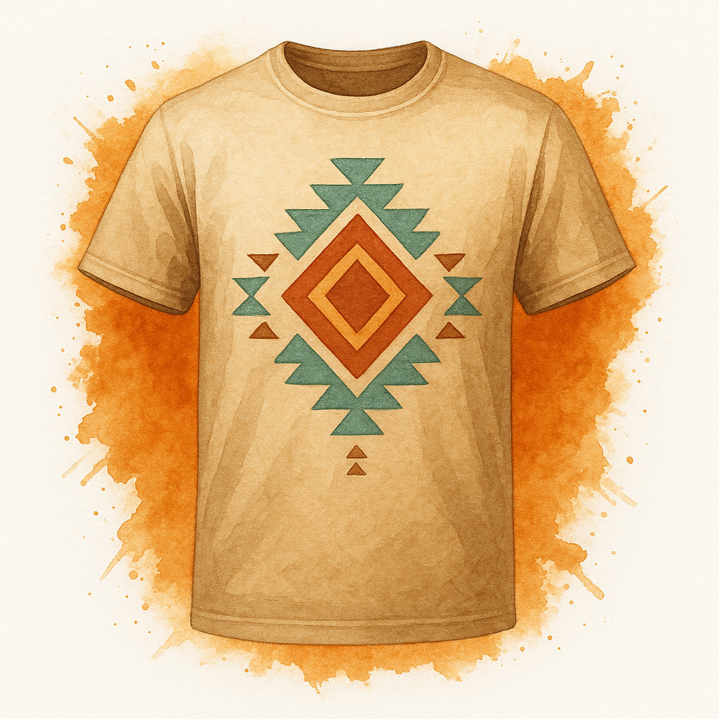 Native American T Shirts 2D