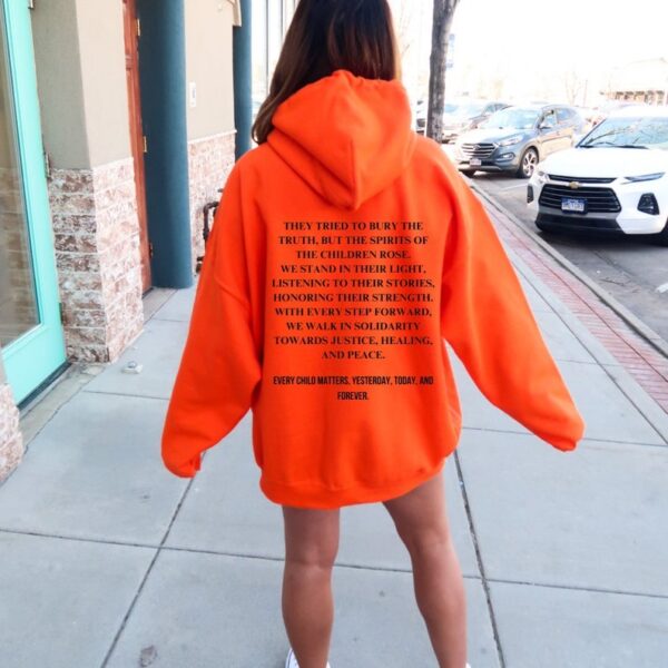 Orange Day Every Child Matters Unisex Hoodie 2 sides