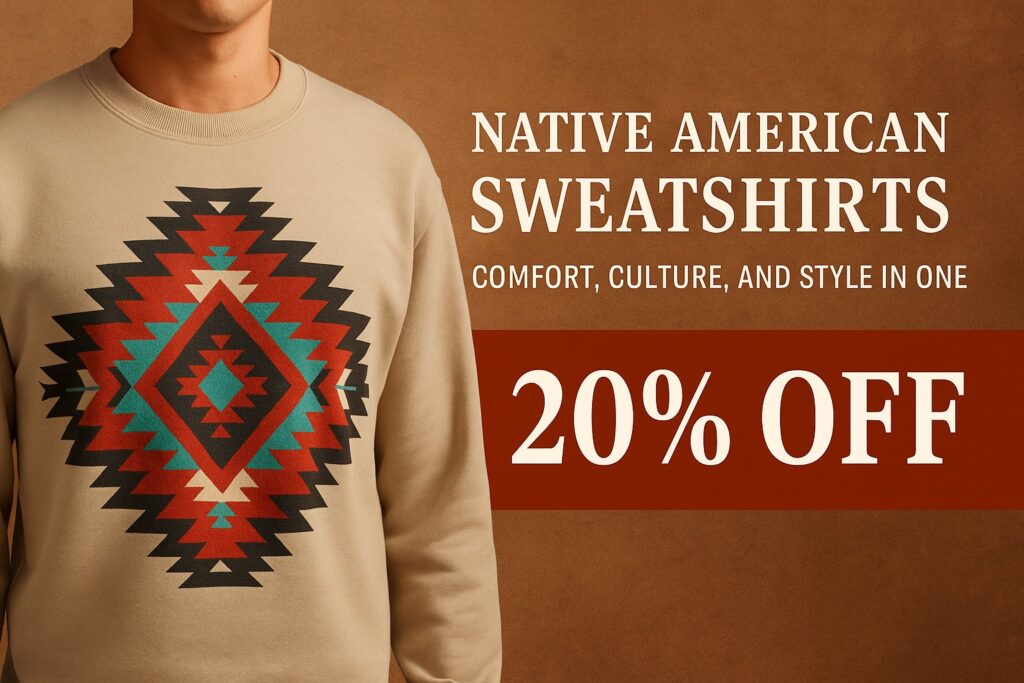 Native American Sweatshirts Tribal & Indigenous Inspired Apparel