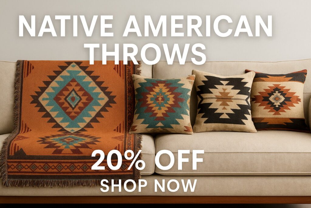 Shop Native American Throw Blankets Tribal & Indigenous Designs